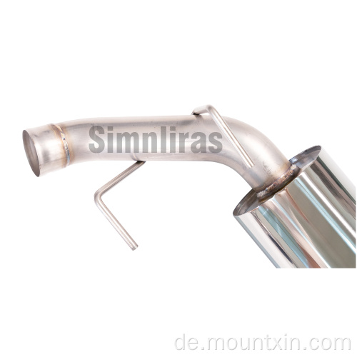 Ford Mustang V6 3.7L Leistungsachsen Achseback -Abgassystem